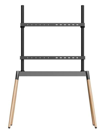 Gembird Stand TVS-86F-01-BK TV (86) Black Wood — image 1