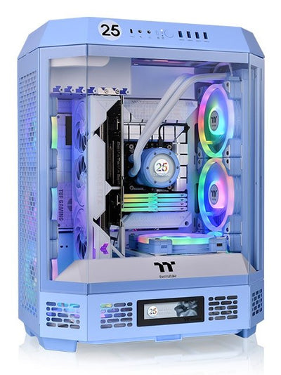 Thermaltake PC Case The Tower 600 Blue Claro, Glass Tempered X 3 CA-1Z1-00MFWN-00 — image 1