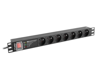 Lanberg Power Strip Pdu Rack 19 (1U 16A 7X 230V Pl 2M) — image 1