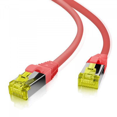 Helos Ultra Flex Network Cable S/FTP CAT.6A Tpe Red 15,0M — image 1