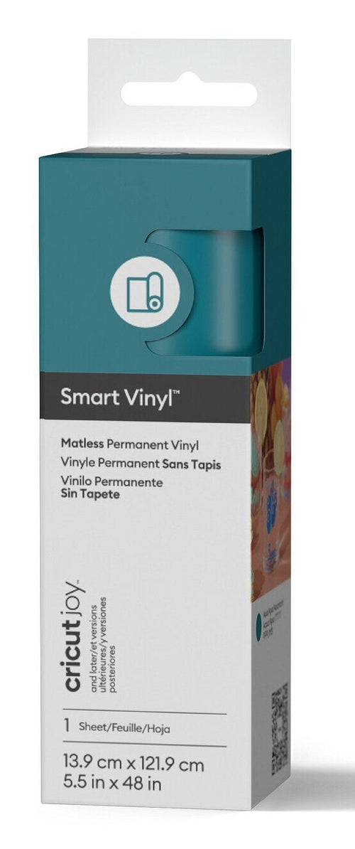 Cricut Smart Vinyl Permanent Joy 14X122CM 1 Sheet (mat Aqua) — image 1
