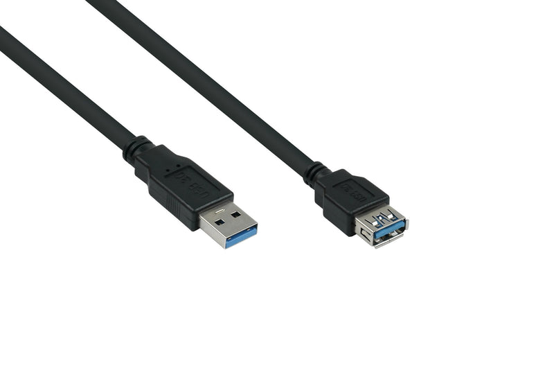 Cable Meimer USB 3.0 Verläng. a M.-a H. Ul Black 0,5M