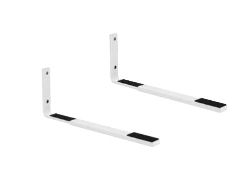 Stand Mural Microwave White Arms Ajustables 31-42CM, Charging Max. 25KG