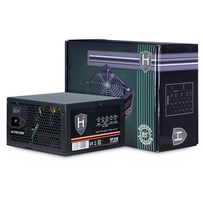 Power Supply Inter-tech 550W Hipower SP-550 1X 120MM Fan Retail — image 1