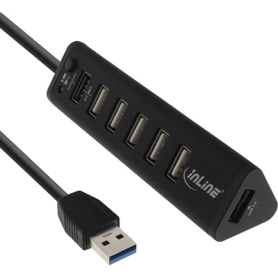 Inline Smart Hub 7 Ports USB 3.0 And 2.0 With Port Charging Fast — image 1