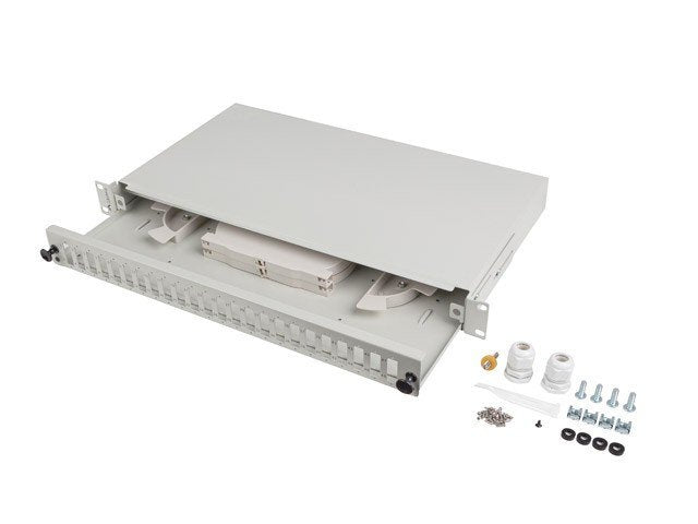 Lanberg Fiber Patch Panel 24XSCDX 12XLCQD Rack 19INCH