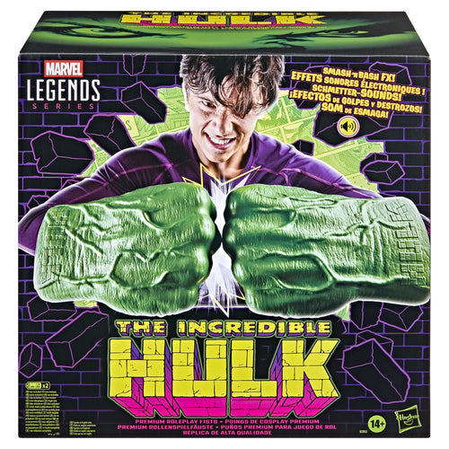 Hasbro Replica Marvel Legends The Incredible Hulk Puños Electronicos 30.5CM — image 1
