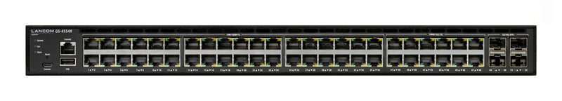 Lancom GS-4554X Switch Gestionado L3 2.5G Ethernet (100/1000/2500) 1U Black
