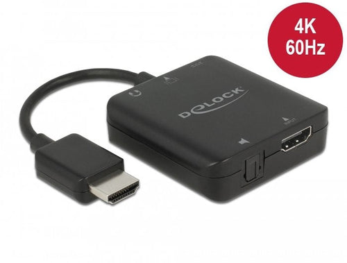 Delock HDMI Audio Extractor 4K 60 HZ — image 1