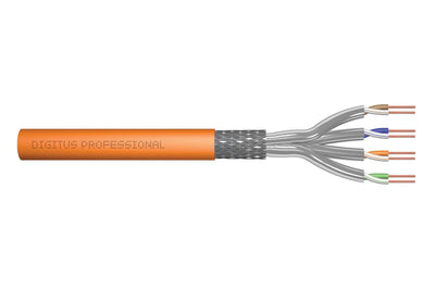 Digitus DK-1743-VH-1 Network Cable 100M CAT.7 S/FTP (s-STP) Orange — image 1