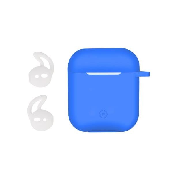 Celly Case Silicone Blue Case Airpods (1ª 2ª Gen)
