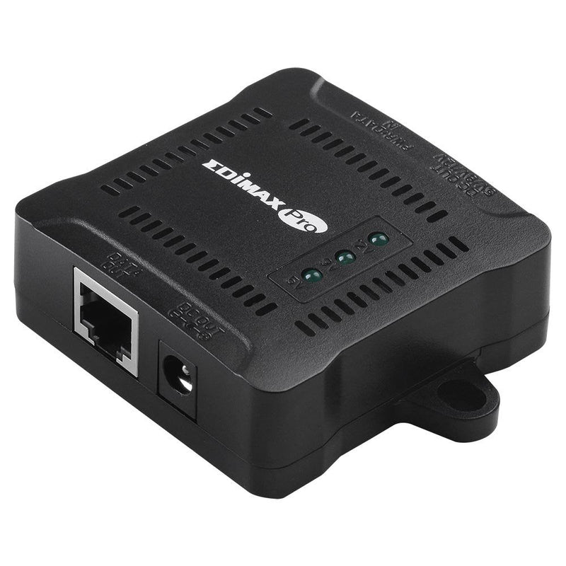 Edimax Adapter Injector PoE Pro GP-101ST Splitter / Gigabit PoE + / 5VDC 9VDC 12VDC GP-101ST