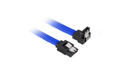 Sharkoon SATA 3 Cable SATA 0,3M SATA 7-PIN Black Blue — image 1