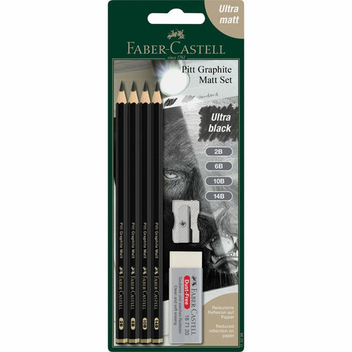Faber-castell Bleist. Pitt Graphite Matte 2B 6B 10B 14B — image 1