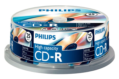 Philips Cd-r 800MB 25ER Spindel Multi Speed — image 1