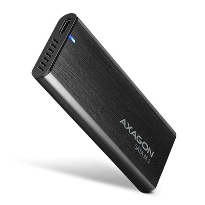 Axagon External Enclosure EEM2-SBC SSD M.2 USB-C 3.2 Gen 2 - Black — image 1
