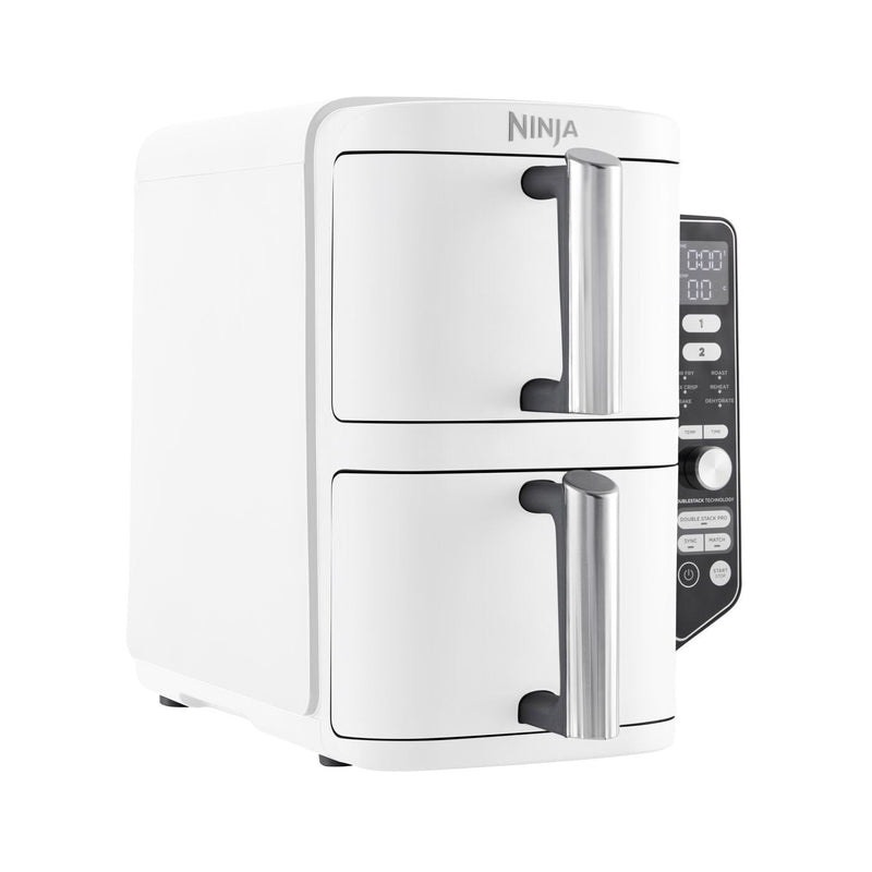 Ninja Fryer Without Oil Double Stack XL 9,5 L, Colour White SL400EUWH