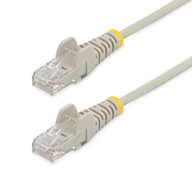 StarTech.com Cable CAT.6 1,5M - Slim - With Connectors RJ45 Without Enganches - Grey 1,5M, CAT.6, U/UTP (UTP),