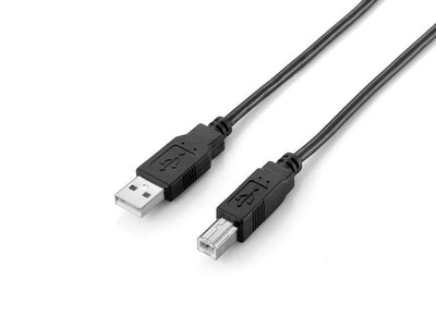 USB Cable -a 2.0A Usb-b 2M Colour Black — image 1