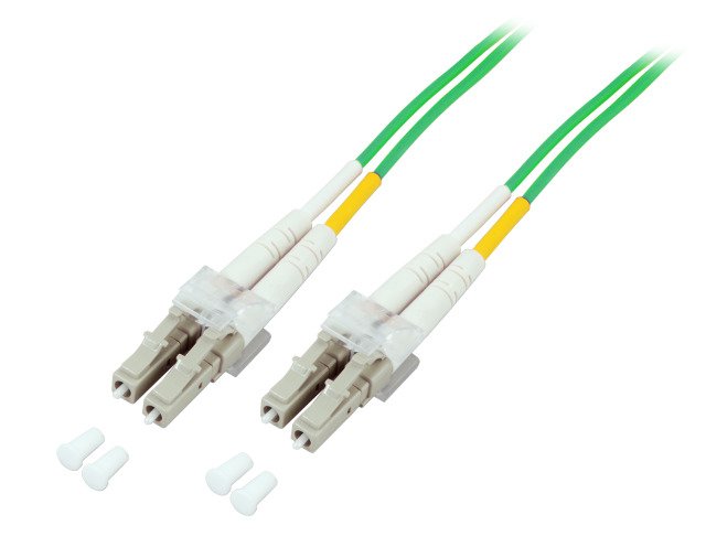 Efb Duplex Network Cable Lc-lc OM5 15M Lszh 2MM Limettengrn