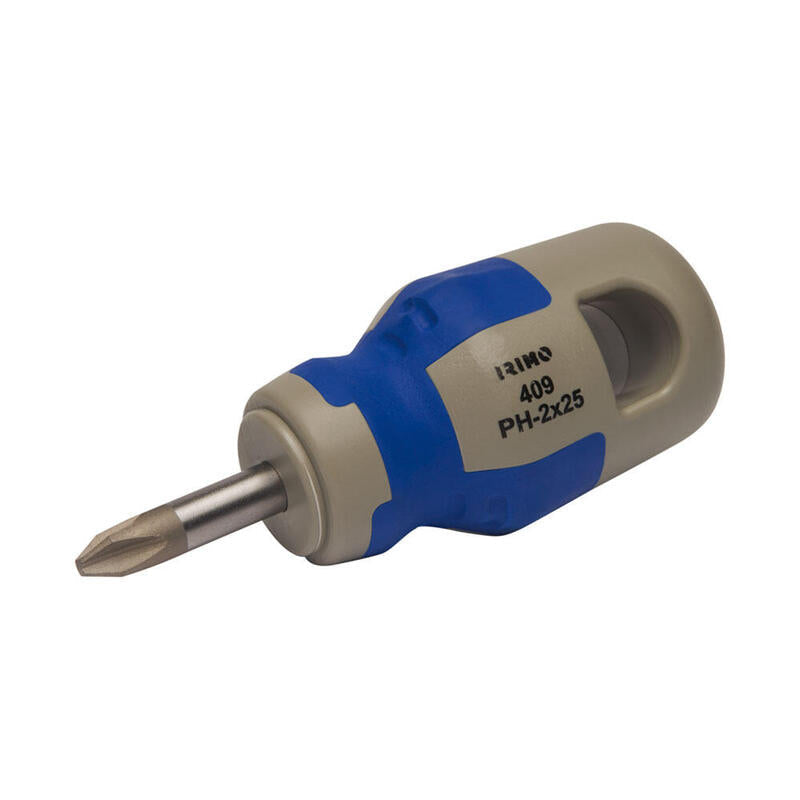 Destornillador Carrocero Boca PH-2 Tirador Bimaterial 25MM 409-2-25 Irimo