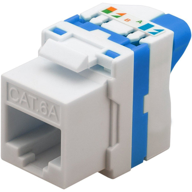 Techly CAT.6A Keystone RJ45 Jack UTP Unshielded Tooless Iwp-md C6A/Urott