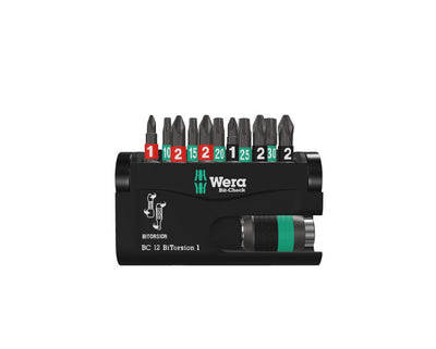 Wera Bit-check 12 Bitorsion 1 Sb Punta Screwdriver 11 Pieces — image 1