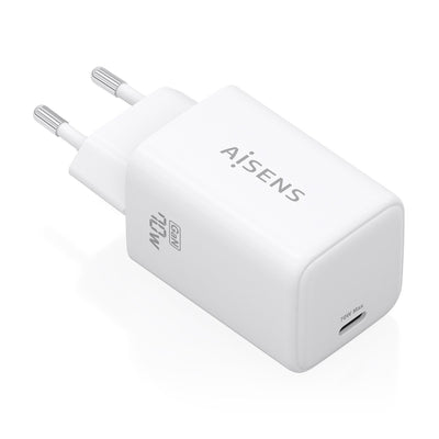 Aisens Charger GaN 70W,1x USB-C PD 3.2 QC4.0, White — image 1