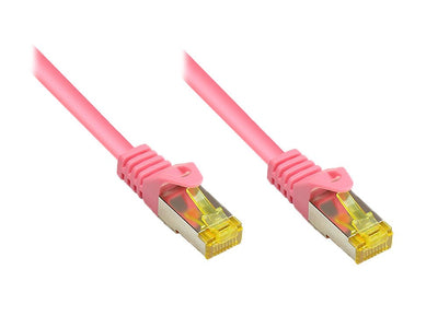 Good Connections Network Cable M. CAT.7 Rohk. Magenta 20M — image 1