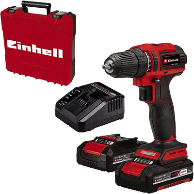 Einhell Drill Wireless Te-cd 18/40 Li Bl Red/Black 2X Battery Li-ion 2.0AH, ESTUCHE)4513995 — image 1