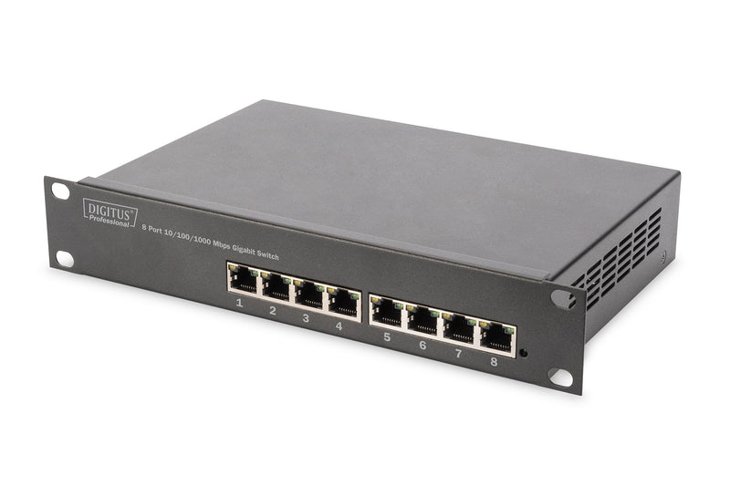 10 Gigabit Ethernet Switch, 8-PORT, Unmanaged