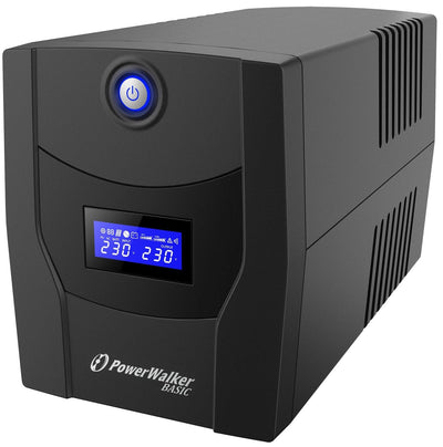 Power Walker UPS Line-interactive 2200VA Stl Fr 4X Pl 230V, RJ11/45 In/Out, USB — image 1
