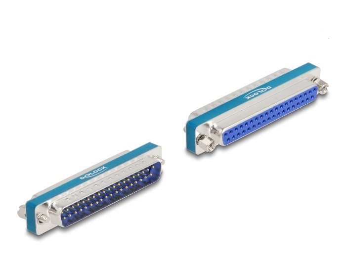 Delock 66551 Filter Supresión Interferencias RF/Emi D-sub 37 Pines Male a Female With Inductor Paso Low
