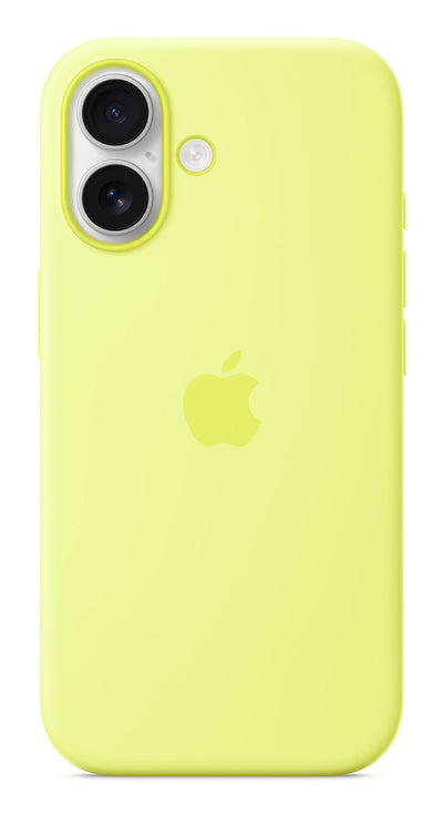 Iphone 17 Silicone Case With Magsafe - Neon Yellow — image 1