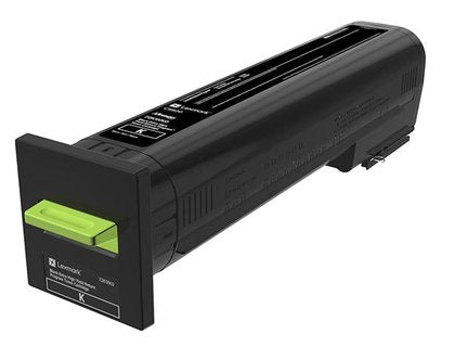 Lexmark CS820, CX82X, CX860 Cartridge Toner Black Performance Extra Tall Retornable (33K)