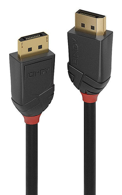 Cable 0.5M DisplayPort 2.1 54G Black Line — image 1