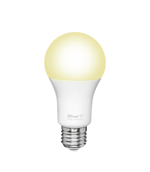 Trust E27 LED Cct Wi-Fi Smarte Wi-Fi Led-lampe, Lichtstimmung White Fassung E27, Ihrem Smartphone/Tablet a Ste — image 1
