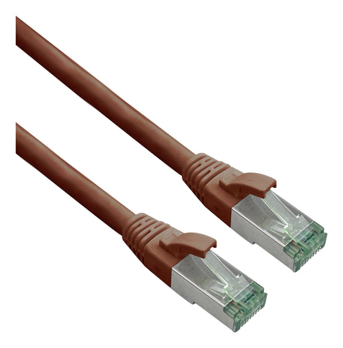 Helos Grs Certificado CAT.6A Network Cable With CAT.7 Rohkabel Tpe Braun 20,0M — image 1