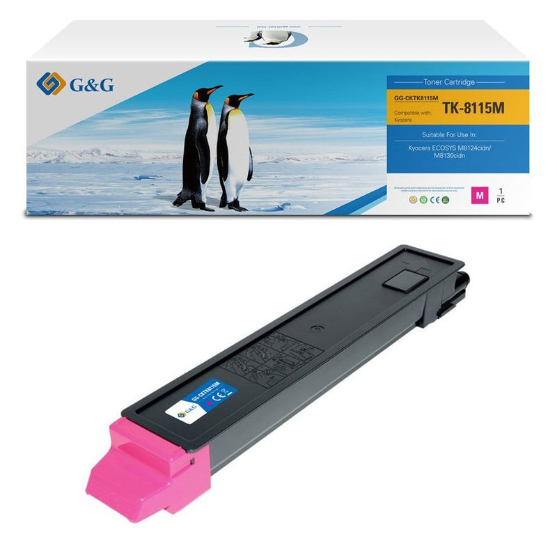 G&g Toner Compatible With Kyocera TK-8115M 1T02P3BNL0