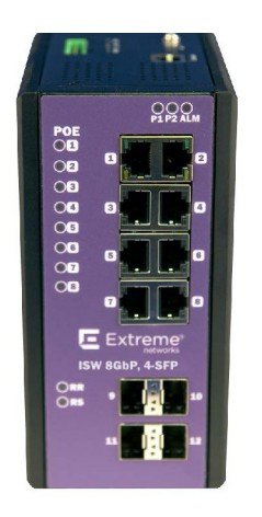 Extreme Networks 16804 Switch Gestionado L2 Gigabit Ethernet (10/100/1000) Energía Sobre Ethernet (PoE) Black  — image 1