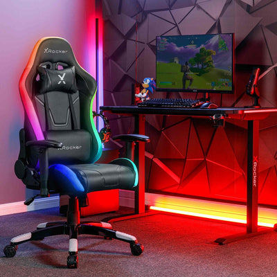 X Rocker 2023028 Chair Videojuegos Chair Videojuegos PC Asiento Acolchado Black — image 1