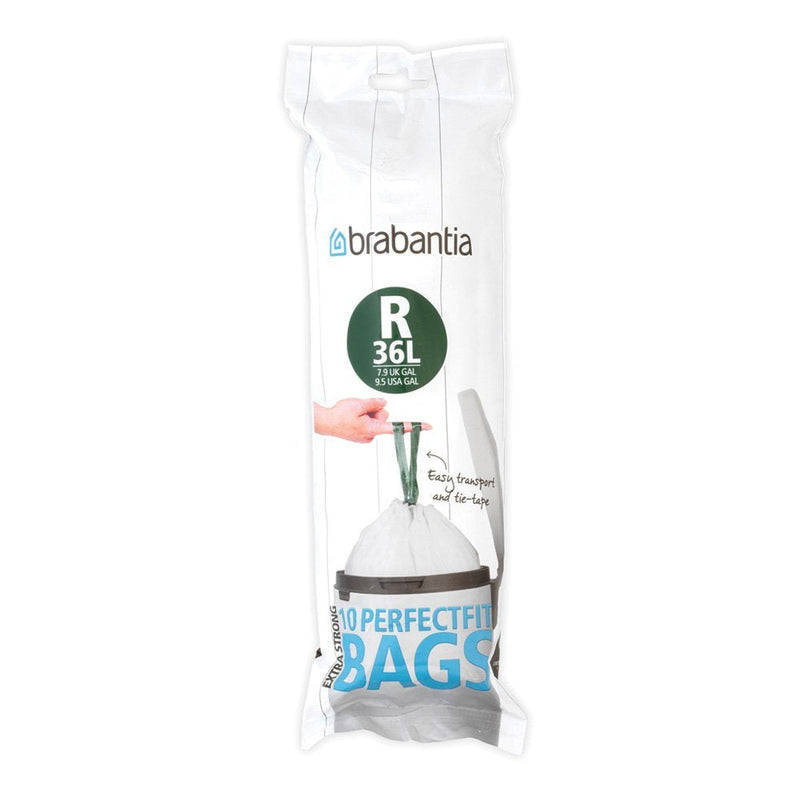 Brabantia 115622 Bag Basura 36 L White 10 Pieces