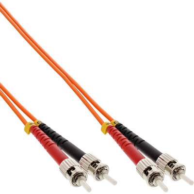 Inline Cable Duplex Fibre Optic St/St 50/125?M OM2 3M — image 1