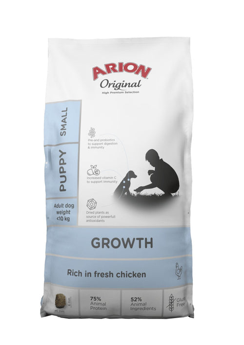 Arion Genuine Growth Chicken Small Sucha Karma Perro 7KG — image 1