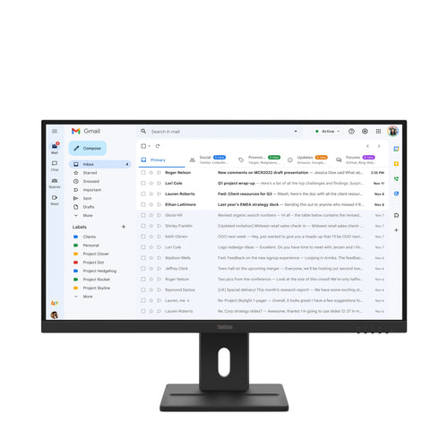 Lenovo Monitor 27 64BCMAT4EU / Thinkvision E27-40 Black — image 1