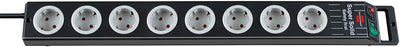 Brennenstuhl 1153380118 Base Múltiple 2,5M 8 Salidas AC Black Grey — image 1