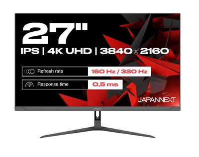 Japannext Monitor JN-I270UHD16FHD32 27 3840 X 2160 Pixels 4K Ultra HD LED Black — image 1
