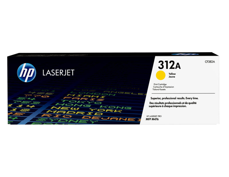 HP Genuine Toner 312A Yellow CF382A