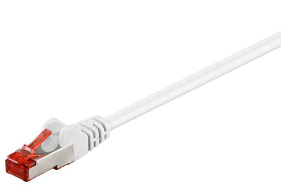 Goobay Network Cable S/FTP (pimf) CAT.6. White 0.5M — image 1