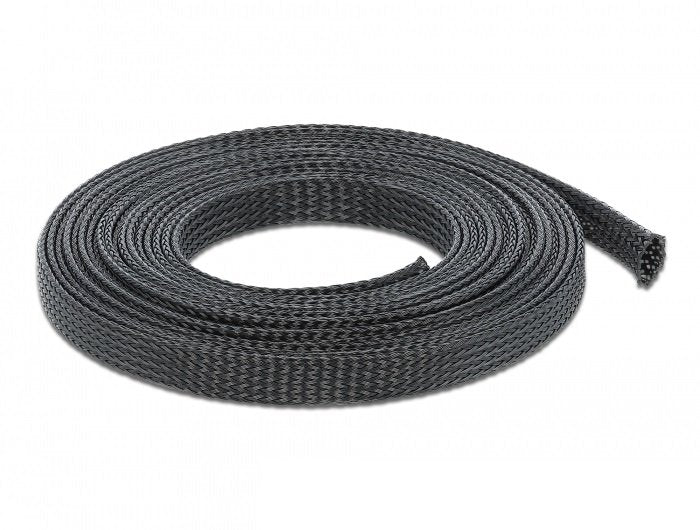 Delock Case Trenzada 10M X 12MM Black